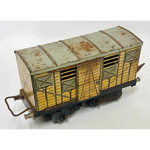 367 - Large Quantity of Assorted Model Tin Train Models and Accesories to Include Boxed French Meccano, Co... 