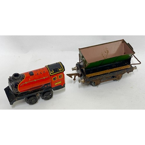 367 - Large Quantity of Assorted Model Tin Train Models and Accesories to Include Boxed French Meccano, Co... 