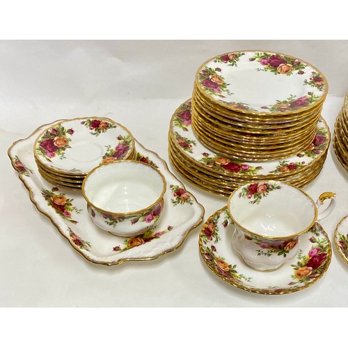 370 - Vintage Royal Albert Fine Bone China 'Country Rose' Ceramic Ware Part Tea Set to Include Teapot, Mil... 