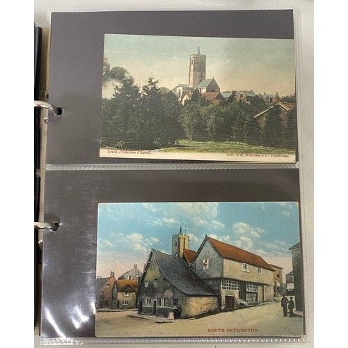 373 - Vintage Album Collection of Local Interest Postcards to Include South Petherton, Somerton Examples E... 