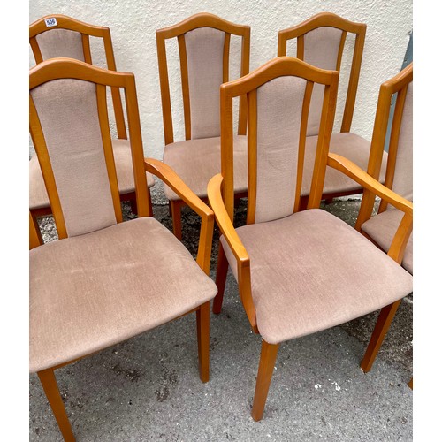 506 - Six Dining Chairs To Include Two Carvers (6)