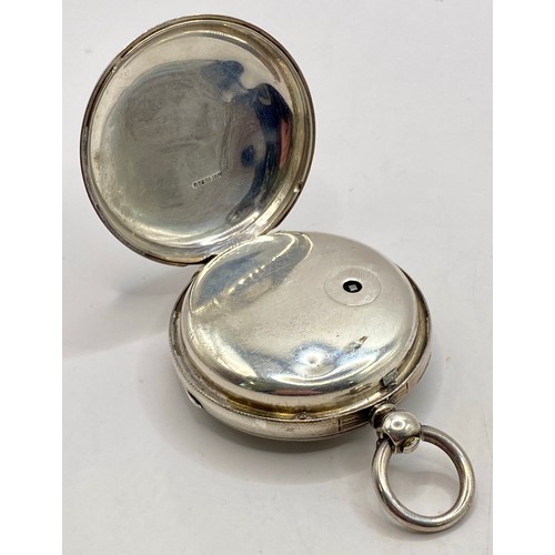 276 - Vintage Hallmarked Silver and Sterling Silver Pocket Watch. Weight 4.900 Oz