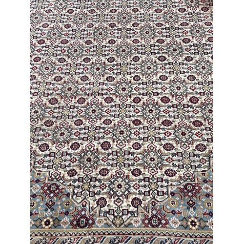 80 - Extra Large Hand Made Decorative  Ground Rug 358 x 253 cms.