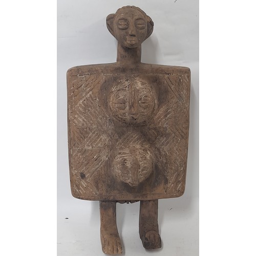 301 - Decorative Tribal Figure, 38cm high x 17cm wide