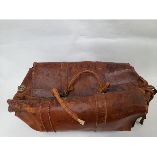 404 - Leather Gladstone Bag