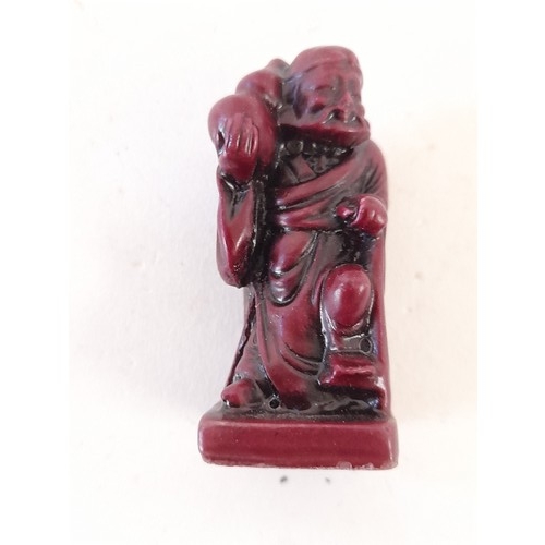 415 - 34 x Composite figures Possibly Chinese 5cm high