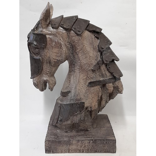 426 - Decorative Horse Bust, 41cm high