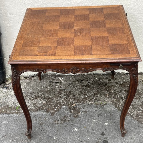 8 - French Games Table 78 x 78 x 74 cms