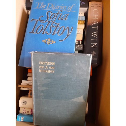 483 - 3 x Boxes of Mostly 20th century poetry books