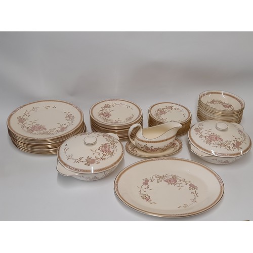 484 - Royal Doulton 'The Romance Collection' LISETTE
Part dinner Set to include 12 x of each Plate and Dis... 