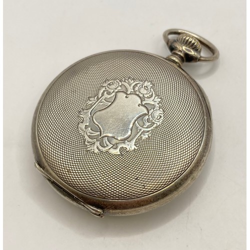 451 - Vintage Silver Longines Pocket Watch. Weight 2.733 Oz