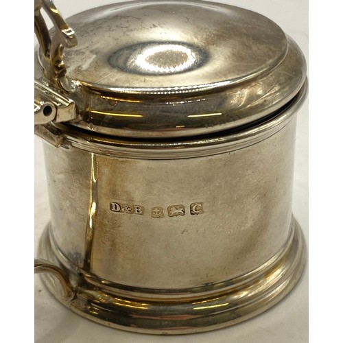 458 - Two Hallmarked Silver Salt / Mustard Pots to Include Pierced and Lidded Examples. 1.241 Oz Silver We... 