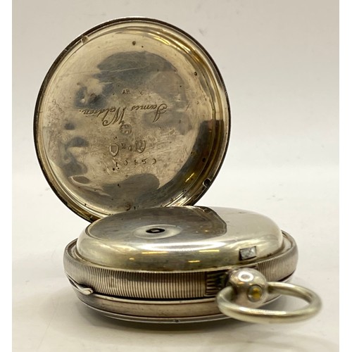 464 - H.E. Peck London Hallmarked Silver Pocket Watch. Weight 4.881 Oz