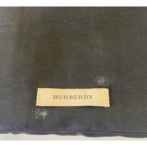 501 - Genuine Burberry London England Black Diaper Tote Bag. Roughly 48cm x 30cm