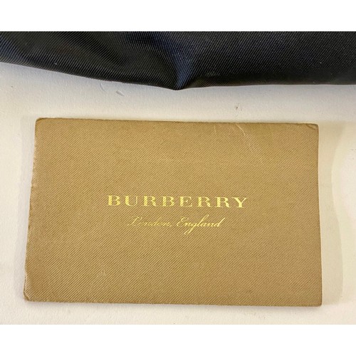 501 - Genuine Burberry London England Black Diaper Tote Bag. Roughly 48cm x 30cm