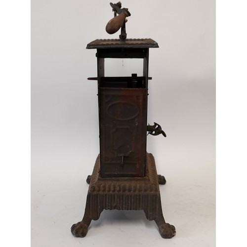 582 - Continental Antique Meat Jack Spit, 39cm high