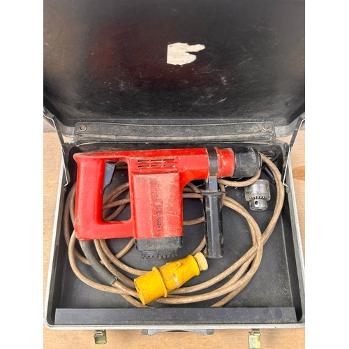 704 - Used Untested Due to not having 110 electric Hilti Hammer/SDS drill.