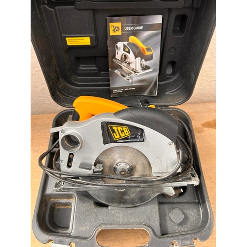 708 - Used in working order 240volt JCB cs1400 circular saw.