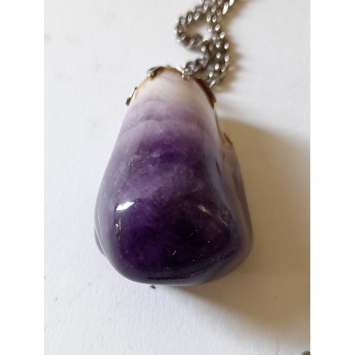 610 - Amethyst Pendent