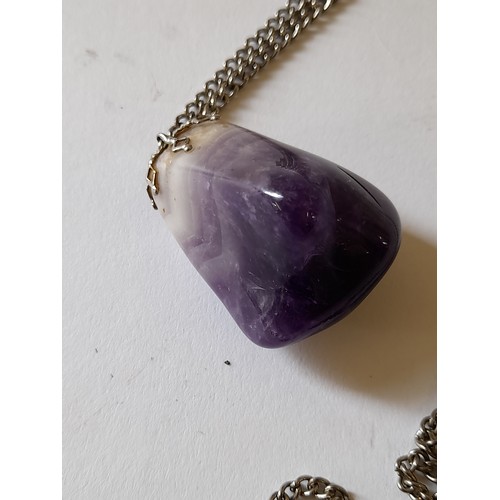 610 - Amethyst Pendent