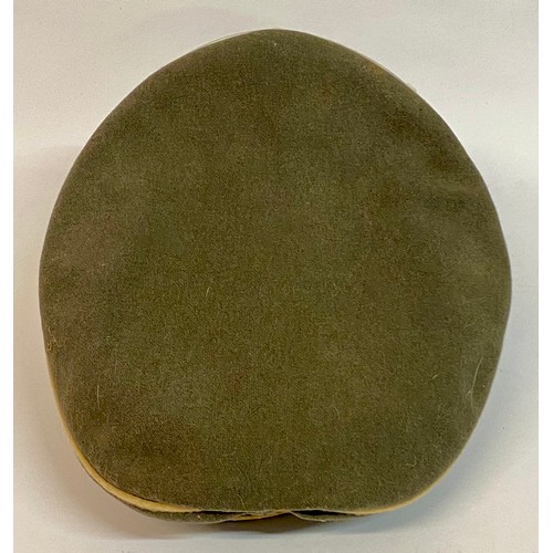 646 - Military German Infantry Officer’s  Style Peaked Visor Cap 24cm x 23cm x 17cm