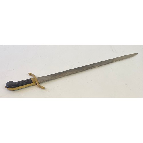 659 - Vintage  Continental Bayonet Sword / Sabre 66cm Length