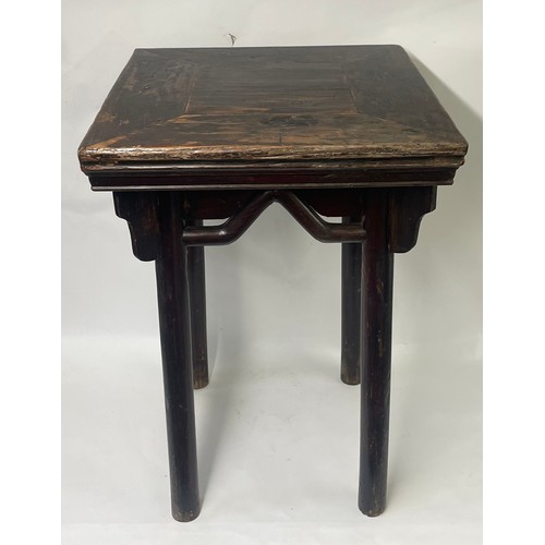 18 - Antique Chinese Table. 58 x 58 x 85 cms