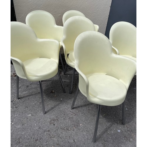 45 - Six Vintage Italian Sintesi Chairs (6)