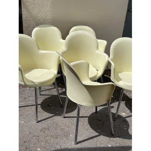 45 - Six Vintage Italian Sintesi Chairs (6)