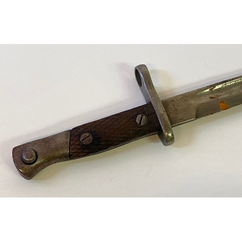 681 - Vintage Military Spanish Model Bayonet by Artilleria Fca Nacional Toledo. 52cm Length