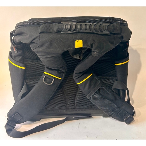 738 - Ex display Stanley FatMax Tool backpack. 36cm x 21cm x 46cm.