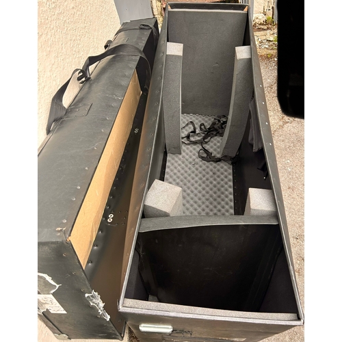 739 - Large Sound Equipment/Lighting Transport Trunk. 161cm x 94cm x 58cm.