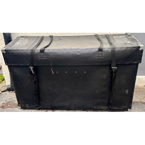 740 - Similar to last lot Large Sound Equipment/Lighting Transport Trunk. 161cm x 94cm x 58cm.