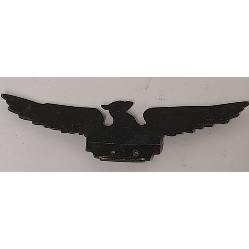 692 - Brass Phoenix, wingspan 21cm x 6cm high