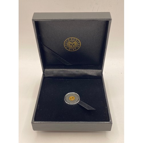 296 - CPM  2019 Krugerrand 1/50 oz Gold Proof Coin in Case with Certificate of Provenance