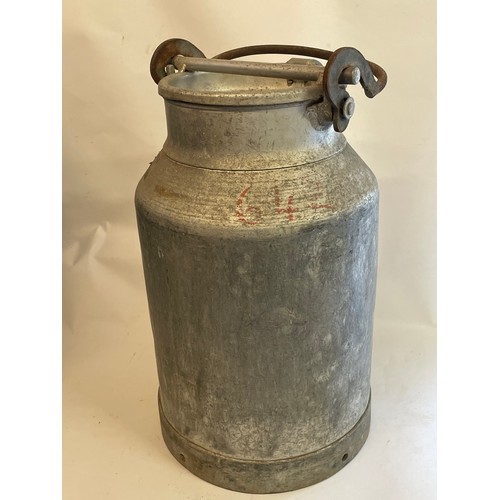 52 - Vintage Aluminium Milk Churn.