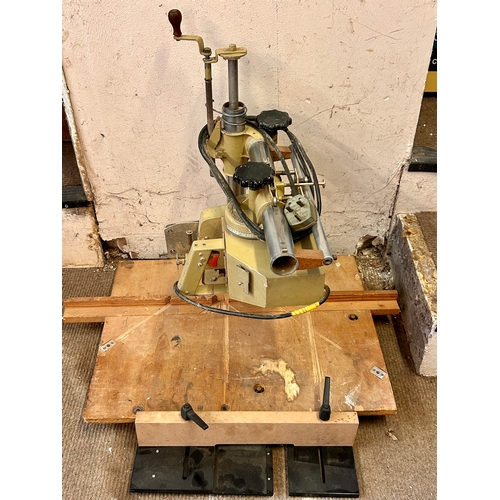 741 - Used in working order 240volt table chop saw.