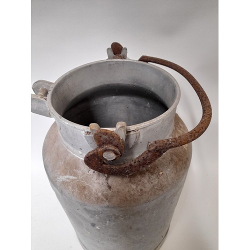 651 - Alloy Milk Churn with Iron Handle, no Lid, 48cm high