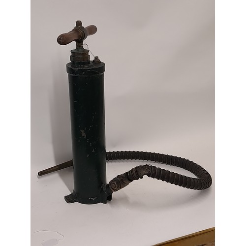 689 - Vintage Pump marked GLC, 56cm high