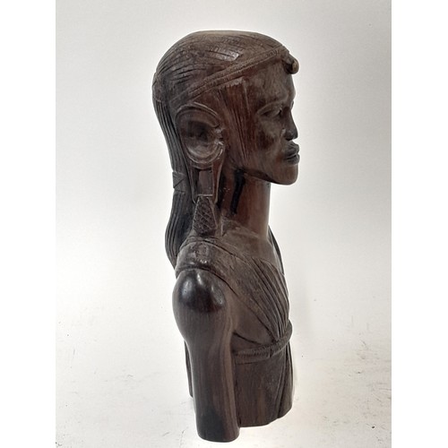 275 - Carved Wood Tribal Figure, 26cm high