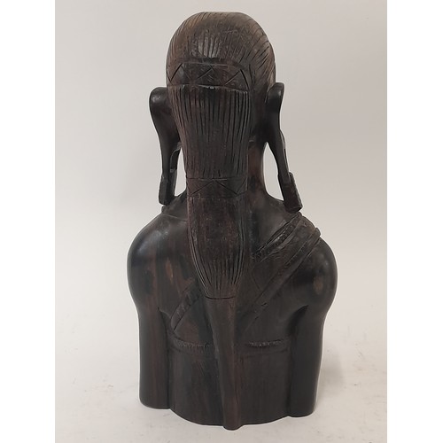 275 - Carved Wood Tribal Figure, 26cm high