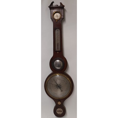 16 - I & M RIVA GLASGOW Barometer, 96cm long