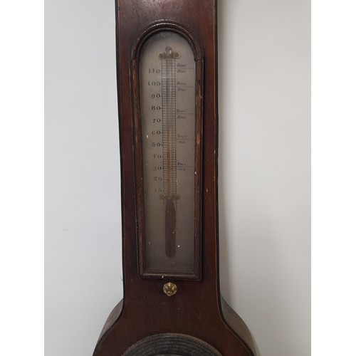 16 - I & M RIVA GLASGOW Barometer, 96cm long