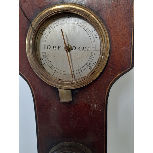 16 - I & M RIVA GLASGOW Barometer, 96cm long