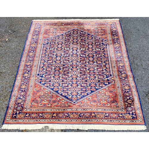 77 - Kadjar Wool Woven Ground Rug 246cm x 172cm