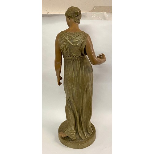 104 - Vintage Reproduction  Sculpture of a Lady ‘Diogenes’ by Friedrich Siegfried Goldscheider 71cm Height