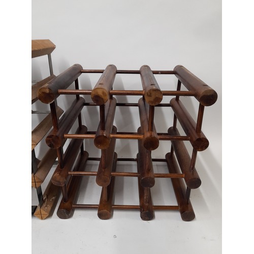 87 - 2 x Wine Bottle racks