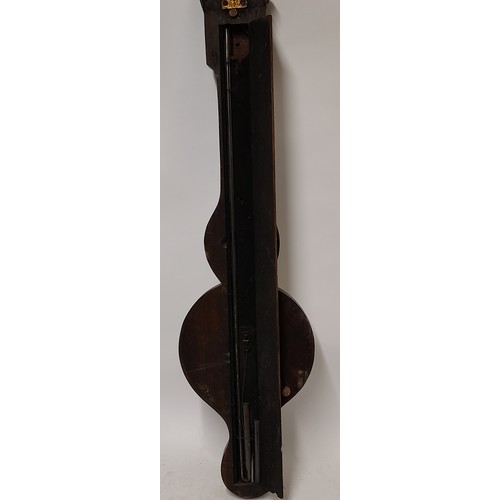 111 - Wall Mounted Barometer, 97cm long