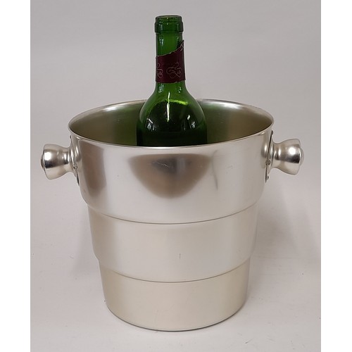 123 - Metal Ice Bucket, 20cm high