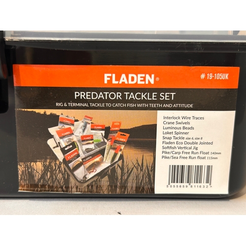 513 - New Fladen Predator Tackle Set.